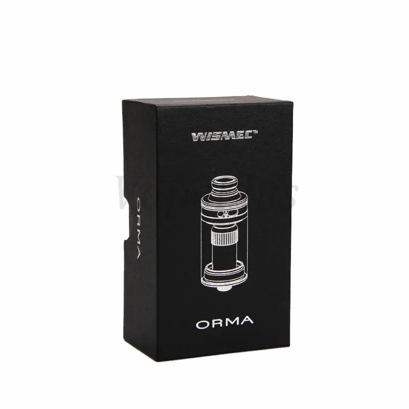 Оригинальная электронная сигарета Wismec ORMA Tank 3 5 мл верхнее Управление потоком