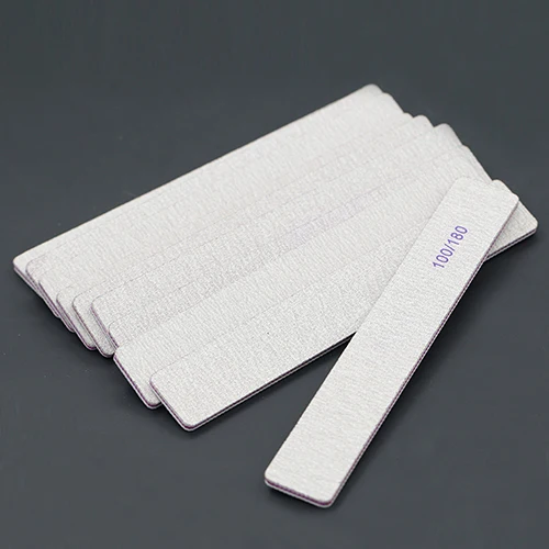 10Pcs Nail Art Sanding Files Polish Acrylic Block Buffer Manicure Tips Tools 7H49 | Красота и здоровье
