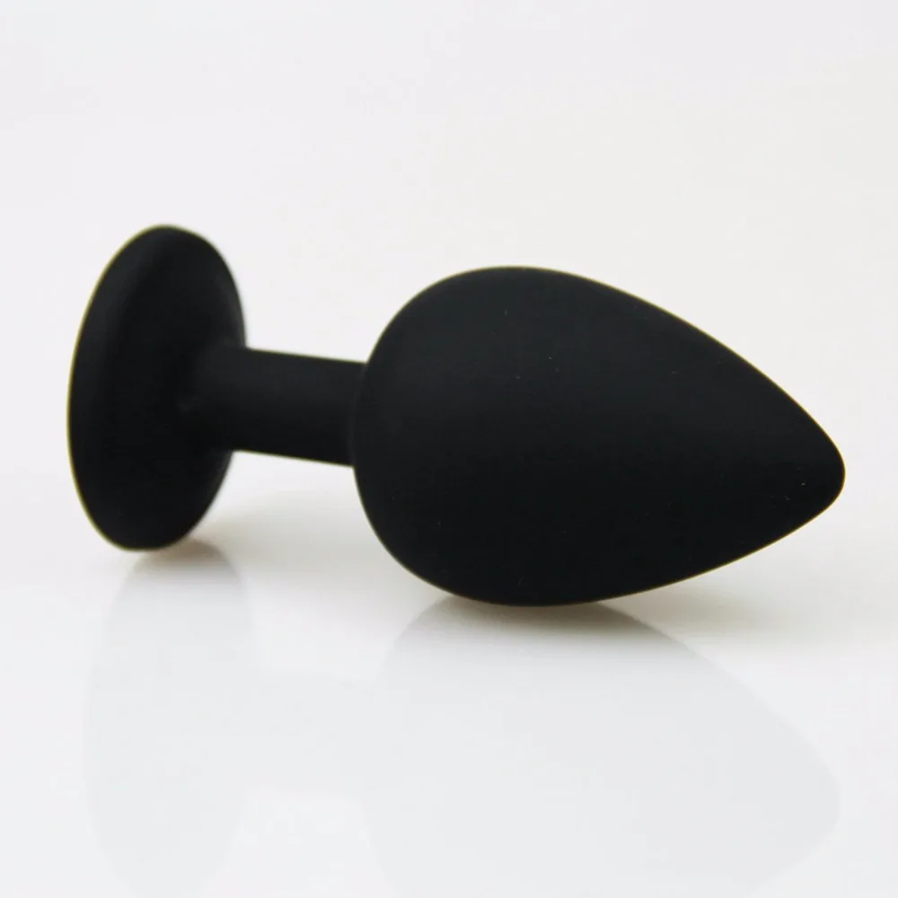 sexy Anal Plug unisex backyard g spot Stimulating Silicone Butt Booty Beads Crystal Jewelry sex Toys Lover Gift | Красота и здоровье