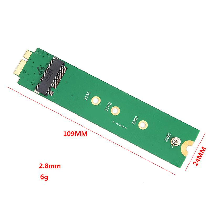 M.2 NGFF SSD для A1369 A1370 адаптер 2010 2011 MacBook Air M2 конвертер карта Suppor 2230 2242 2260