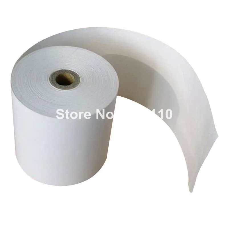 4 рулонов Хорошего Качества Тепловой Бумаги 80*80 мм Термальный Чековый Для