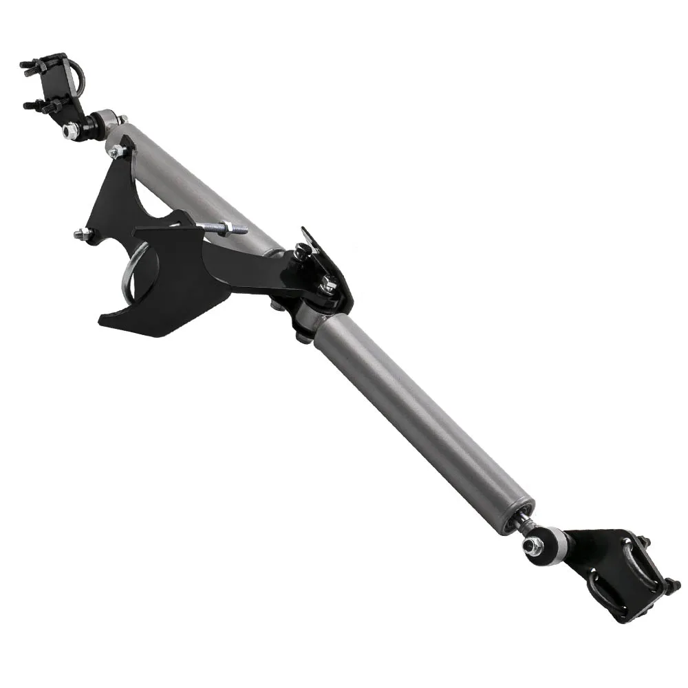 Dual Steering Stabilizer fit for Ford F250 F350 Super Duty 2005-2017 4WD 4x4 Fits models 2&quot-8&quot of suspension lift |