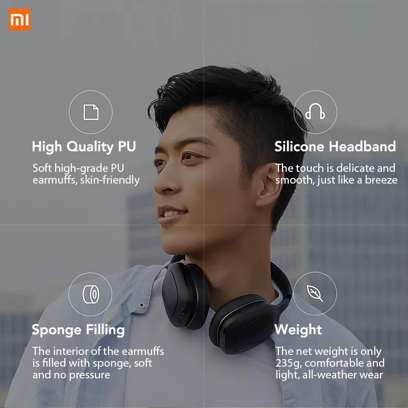 Оригинальные Xiaomi mi Bluetooth наушники Xio гарнитура Dyna c драйвер стерео беспроводные с