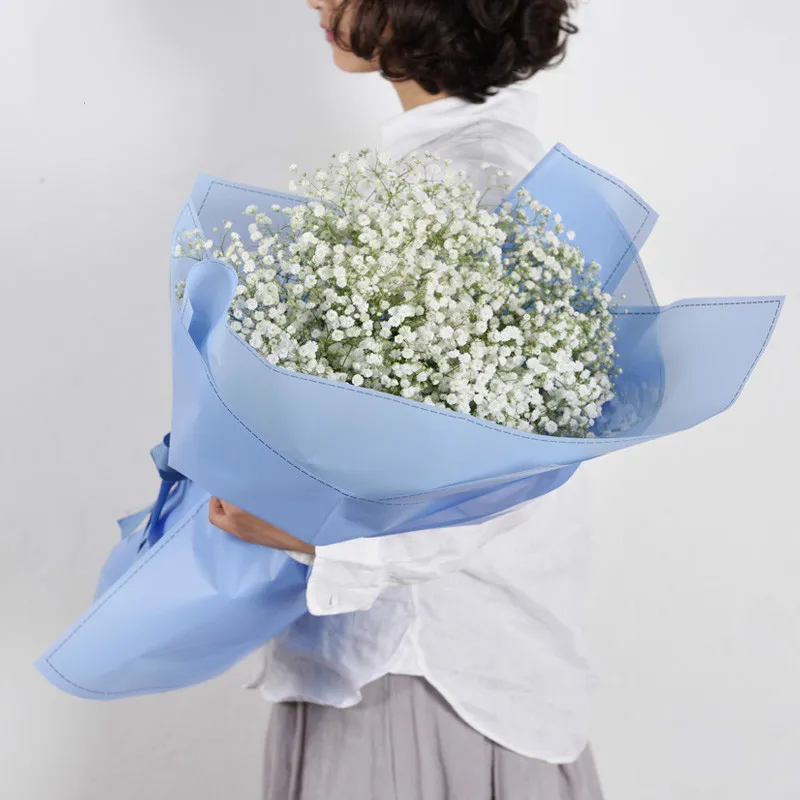 Цветная Корейская матовая водонепроницаемая упаковочная бумага для цветов