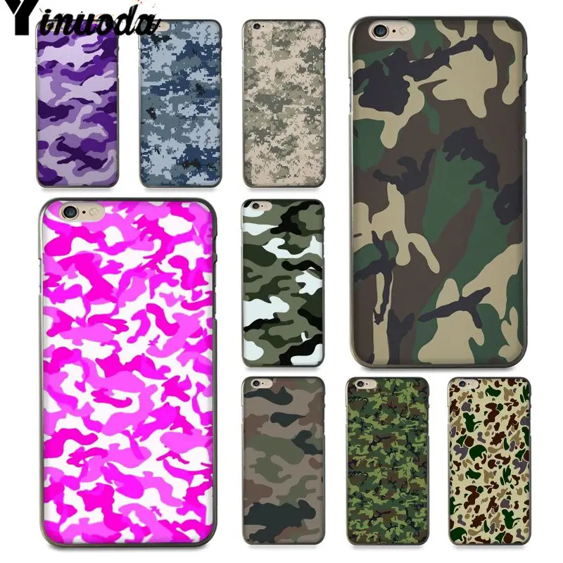 Yinuoda для iphone 7 6 X Чехол с камуфляжным узором Камуфляжный военный армейский чехол