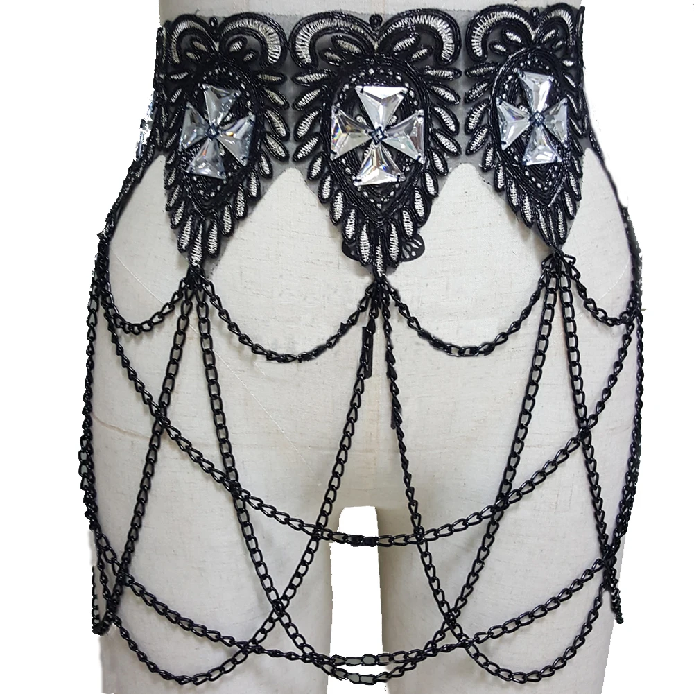 Голографическая летняя музыкальная праздничная одежда Готическая вышивка