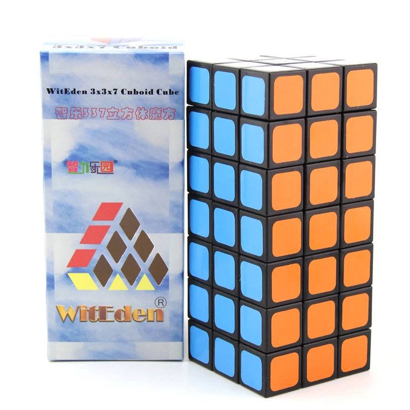 WitEden неравный 3x3x7 Камуфляжный магический куб профессиональный скоростной пазл 337