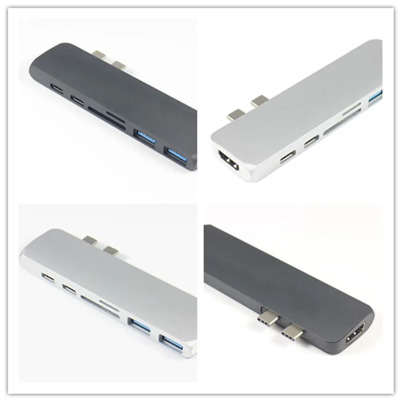 Док станция Thunderbolt 3 USB Type C HDMI 4k с портами 0| |