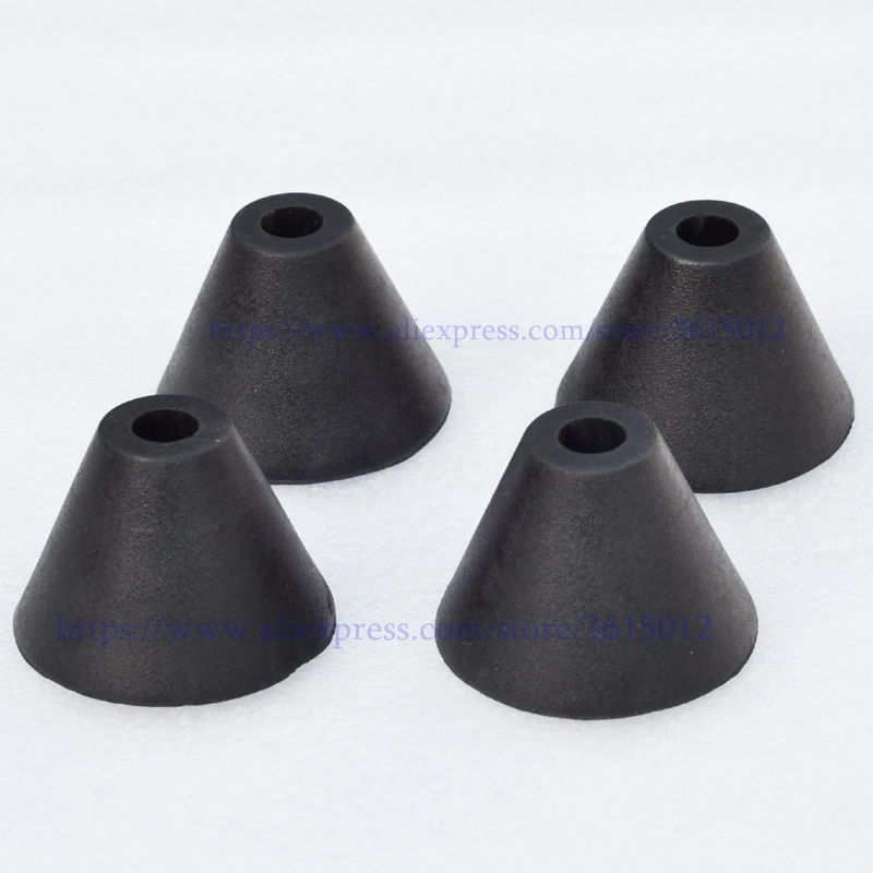 4 шт. 49x35 мм резиновые ножки бас части для DJ динамик шкаф сабвуфер домашний
