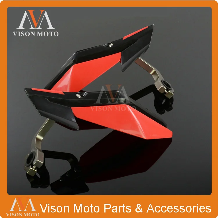 Красный мотоцикл чехлы на ручки для Honda CR 50 80 125 250 CRF250 450 CR500 XR250 CRF150 CRF230 для мотокросса Супермото