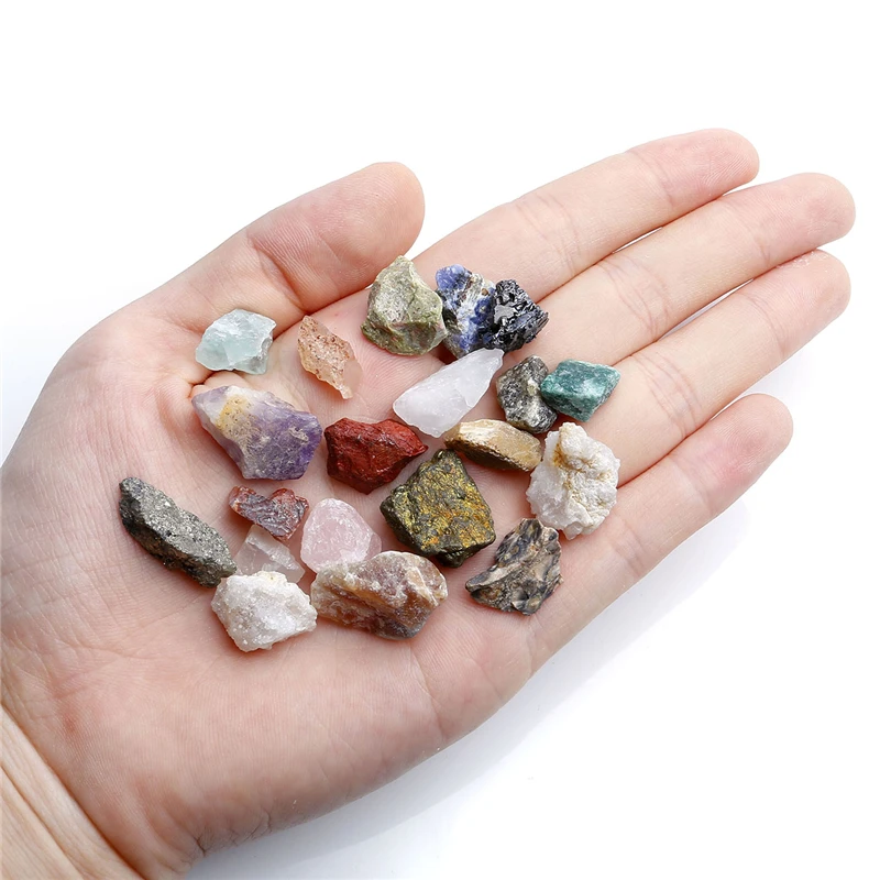 Sunligoo 20x миниатюрный натуральный минеральный камень для оздоровления чакры от - Фото №1