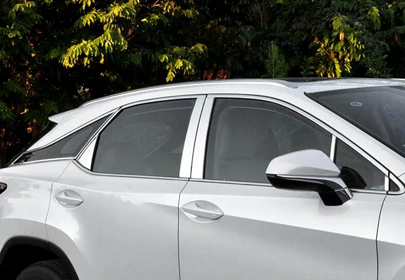 Для LEXUS RX200t RX450h 2016 нержавеющая Центральная отделка оконного порога 12 шт.