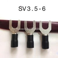 cold pressing terminal end sv3 5 6 fork y type u type copper nose terminal factory direct