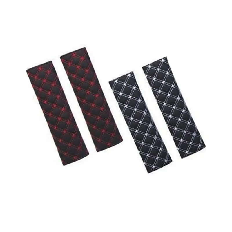 2 шт. ремень безопасности плечевой Крышка накладки для ремней защиты детей чехлы