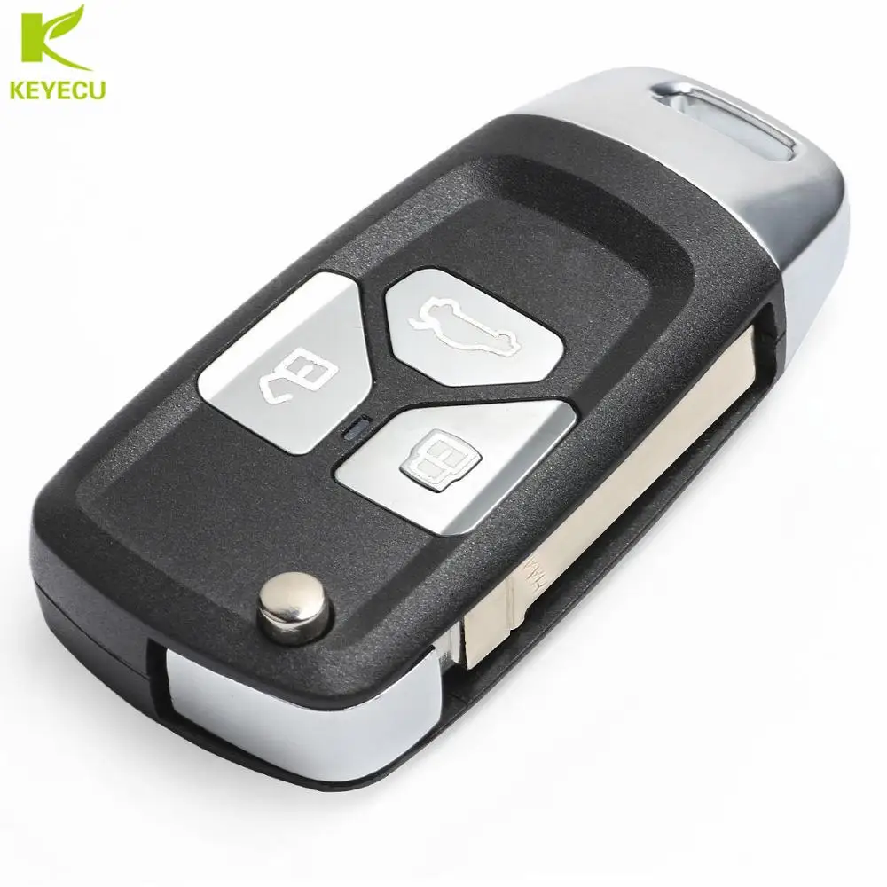 Обновленный пульт дистанционного управления KEYECU 5K0837202AJ для Volkswagen