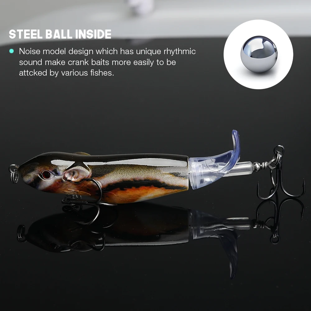 TREHOOK 9 см 13 г крыса Воблер Поппер Crankbait рыбалка/крэнки воблеры для рыбалки приманки