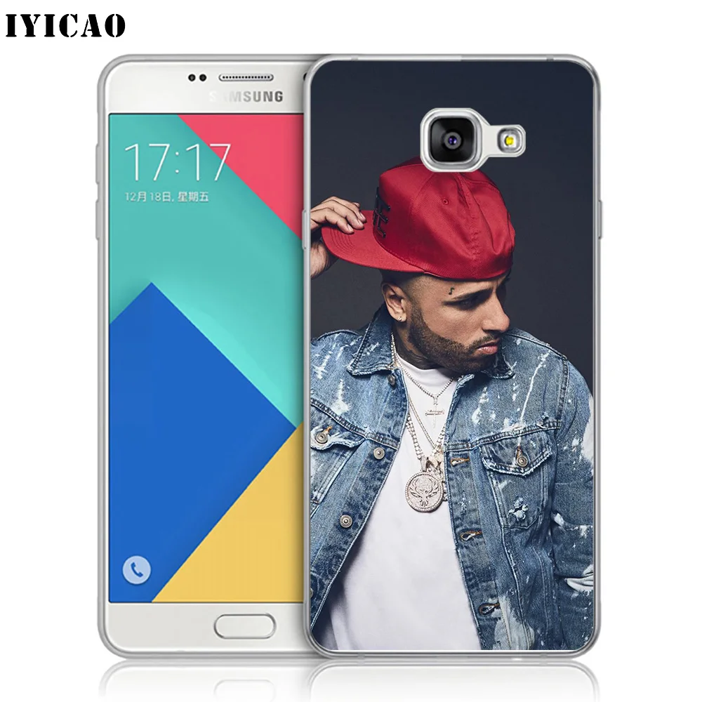 IYICAO Nicky Jam Мягкий силиконовый чехол для телефона Samsung A10 A30 A40 A50 A70 M10 M20 M30 TPU