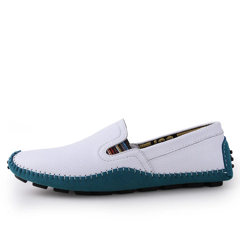 JKPUDUN/мужские лоферы больших размеров обувь для вождения повседневная из