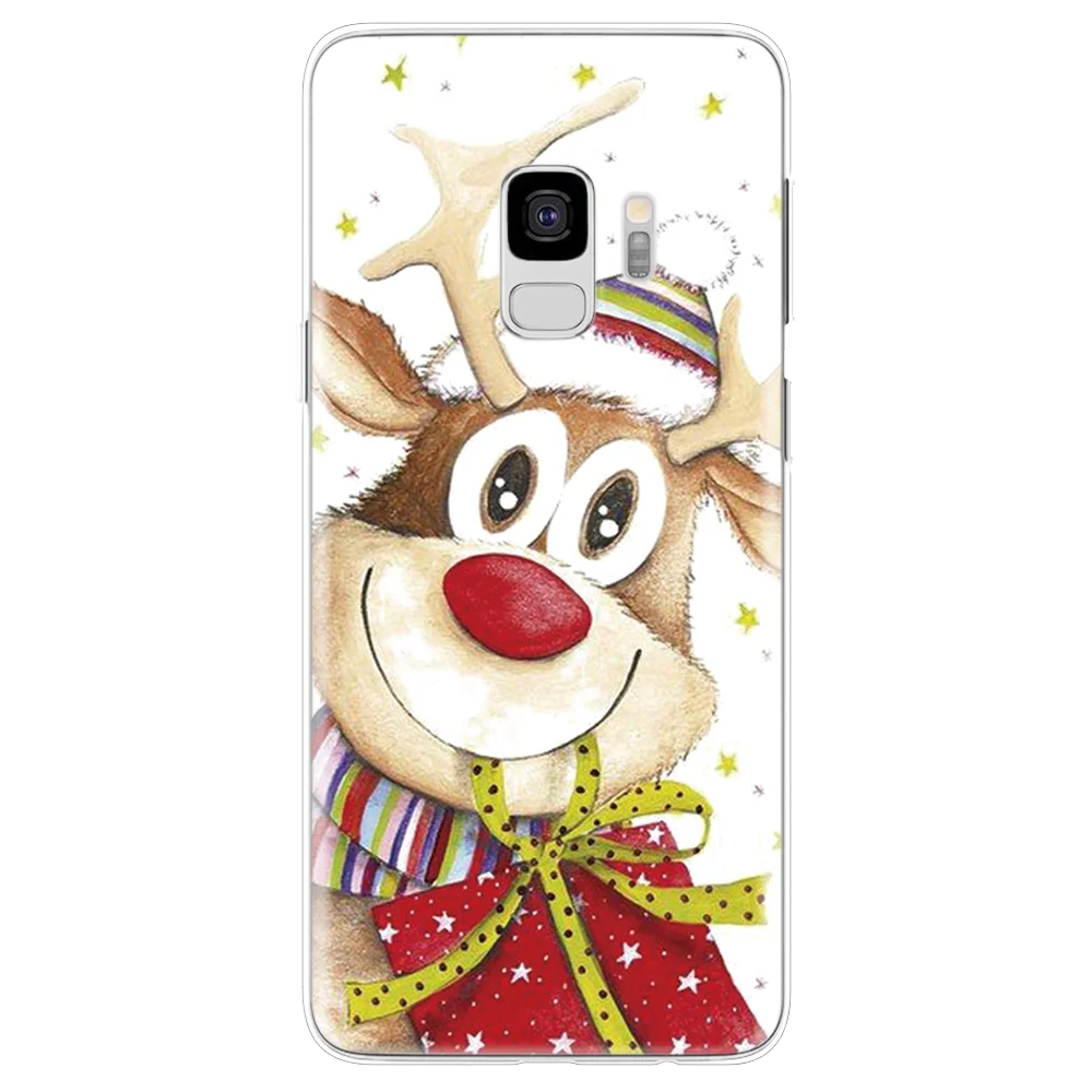 Веселый Рождественский из ТПУ чехол для samsung Galaxy S6 S7 S8 S9 Edge Plus Xcover4 Grand Neo плюс I9060 Note 3 4 5 8 9 чехол Coque - Цвет: sdbdzlu