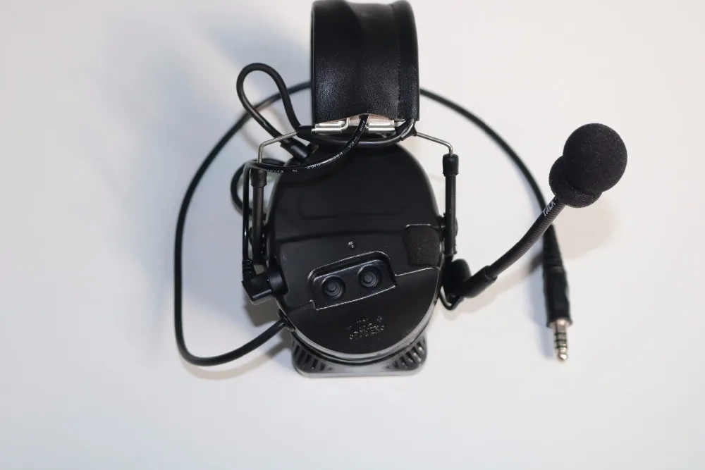 TAC-SKY COMTAC I Silicone earmuff version Noise reduction pickup headset -BK