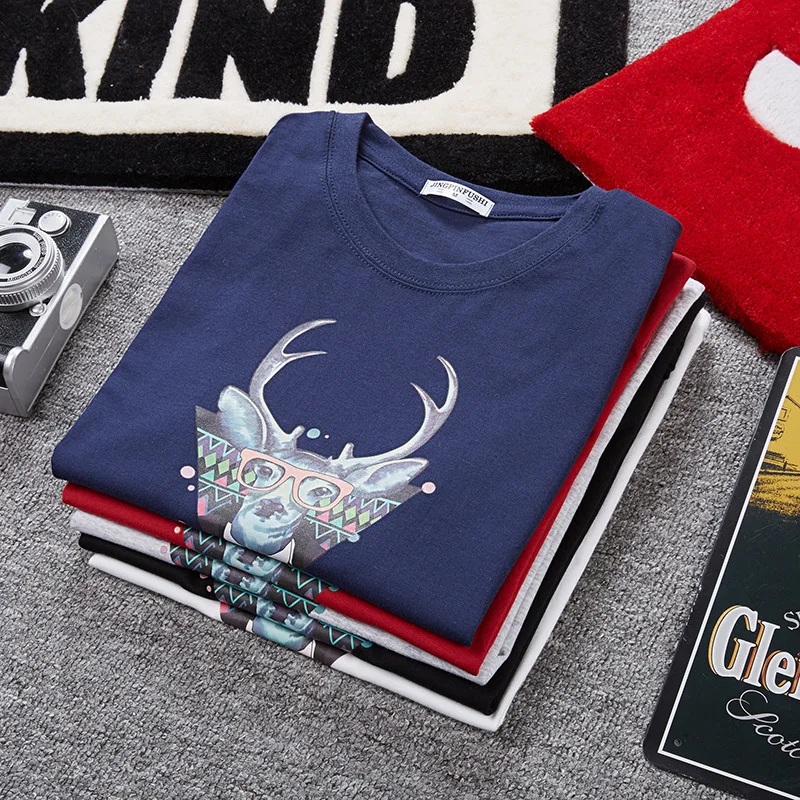 Мужские футболки с коротким рукавом летние удобные большие Размеры мужчин