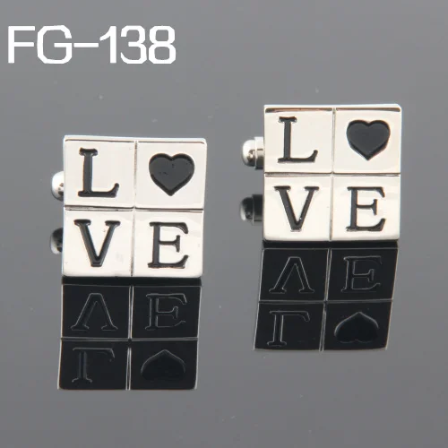 

Fashion Cufflinks FREE SHIPPING:High Quality Cufflinks For Men FIGURE 2016Cuff Links LOVE Wholesales