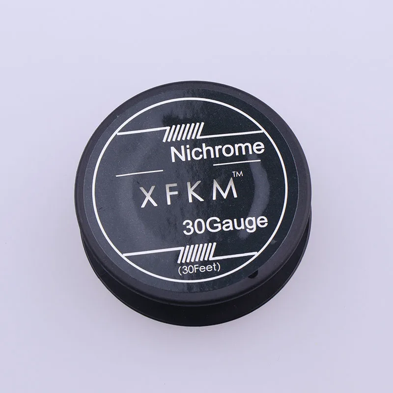 XFKM NI80 10 м/рулон провода для электронной сигареты RDA нагревательные провода нихрома предварительно построенные катушки нагревательные катушки провода для RDA RBA Атомайзер