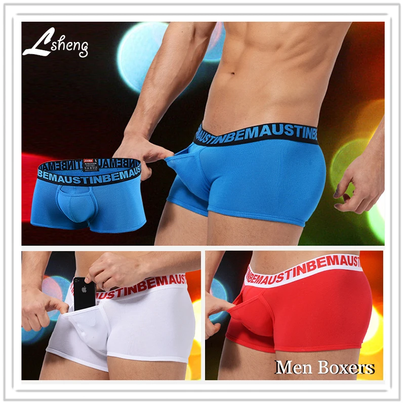 Комплект из 4 предметов модное Брендовое Мужское нижнее белье AB мужские