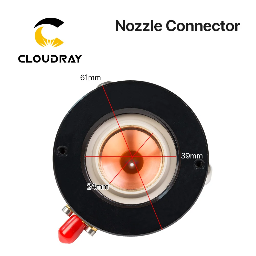 Cloudray оригинальный сопло разъем для Lasermech режущая головка экранированный