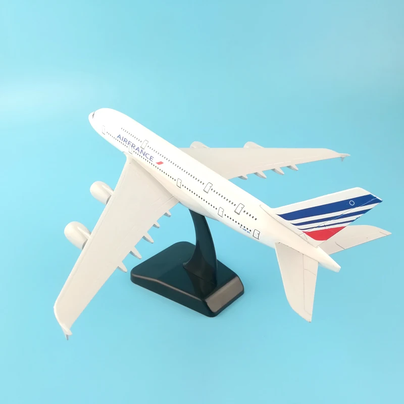 Модель самолета из металлического сплава AIR FRANCE A380 20 см | Игрушки и хобби