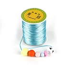 Силиконовые бусины TYRY.HU, 80 метров, аксессуары для рукоделия, атласный Шелковый нейлоновый шнур 1,5 мм для изготовления ожерелья-прорезывателя сделай сам