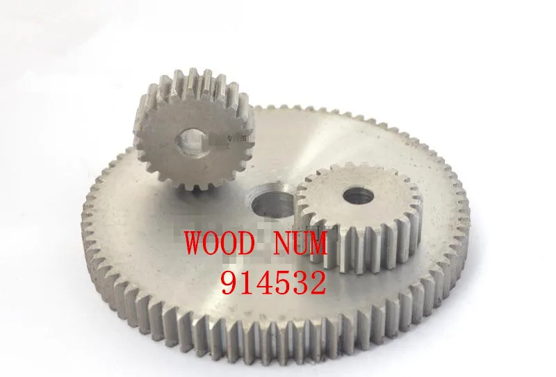 3pcs 1M 30Teeth Rack and Pinion Gear Steel CNC Spur pinion |