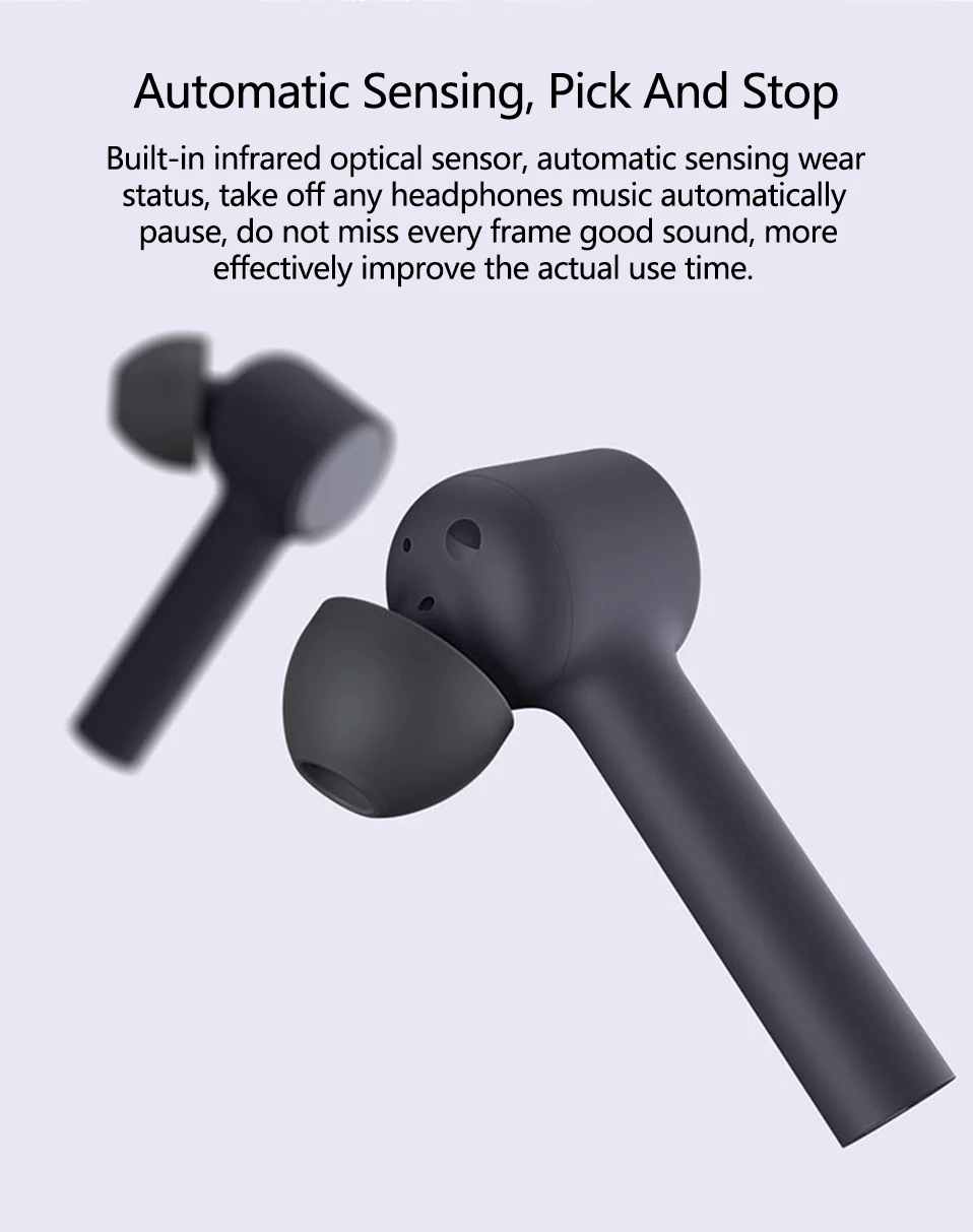 Оригинальные наушники Xiaomi Air TWS Airdots Pro, bluetooth-гарнитура, стерео, ANC переключатель, ENC, автоматическая пауза, управление нажатием, беспроводные наушники