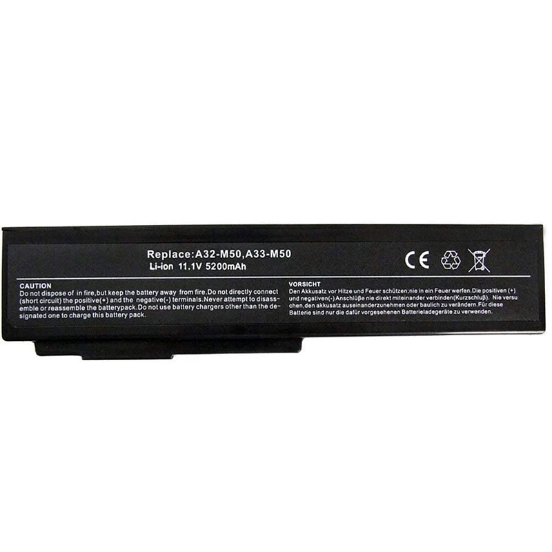 7XINbox 6cell 5200mAh 11 1 V A32 M50 N61 X64 A33 Аккумулятор для ноутбука Asus N53S N53J N53JQ N43 N61JQ G50 G60 X55