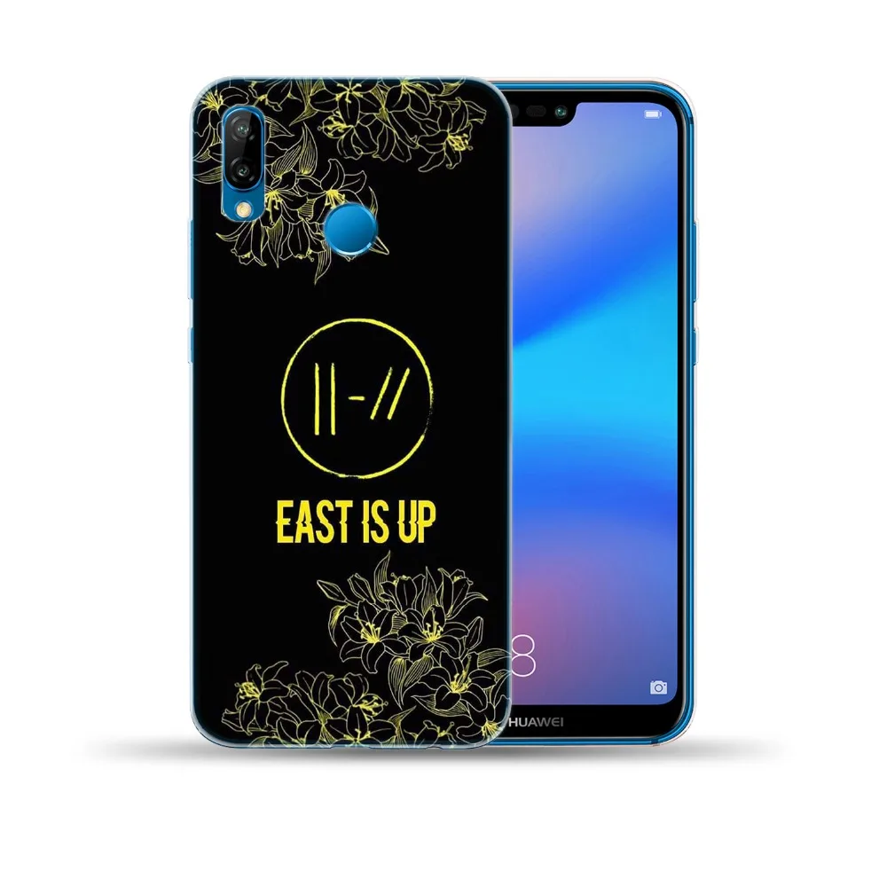 Мягкий ТПУ чехол Twenty One Pilots 21 для Huawei P8 P9 P10 P20 Lite P30 Pro силиконовый Capa Mate 10 20