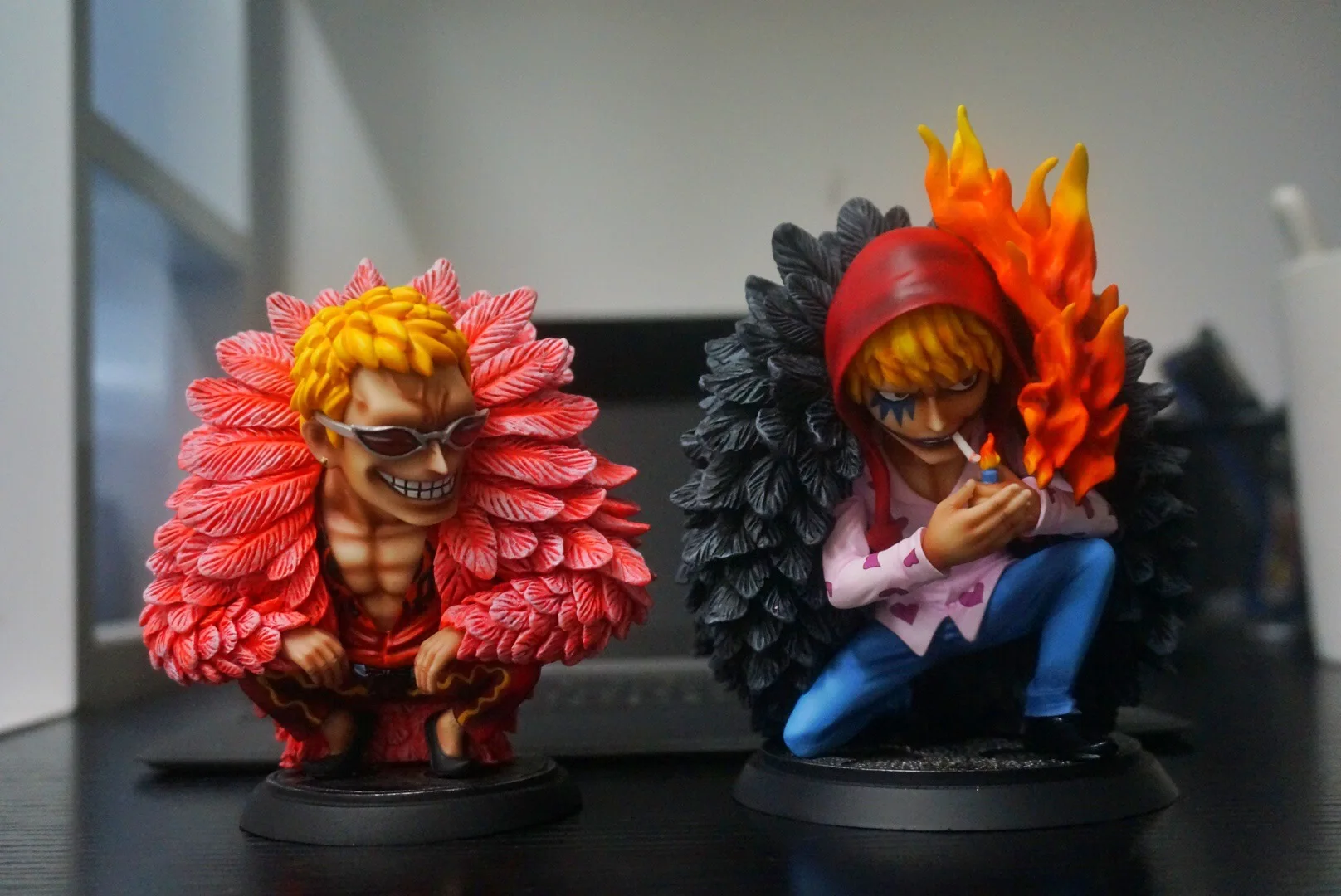 Аниме ONE PIECE Cool Donquixote Doflamingo серденон фигурки модели игрушки 12 см | Игрушки и хобби