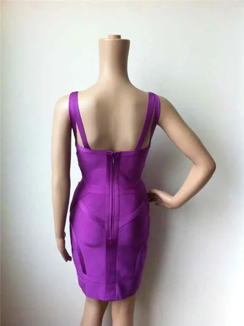 Летний стиль женское Сексуальное Фиолетовое Платье с v образным вырезом и