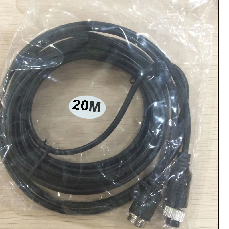 20 метров 4Pin авиации Класс автомобиля заднего обзора Камера кабель для X7 (4CH H.264 AHD