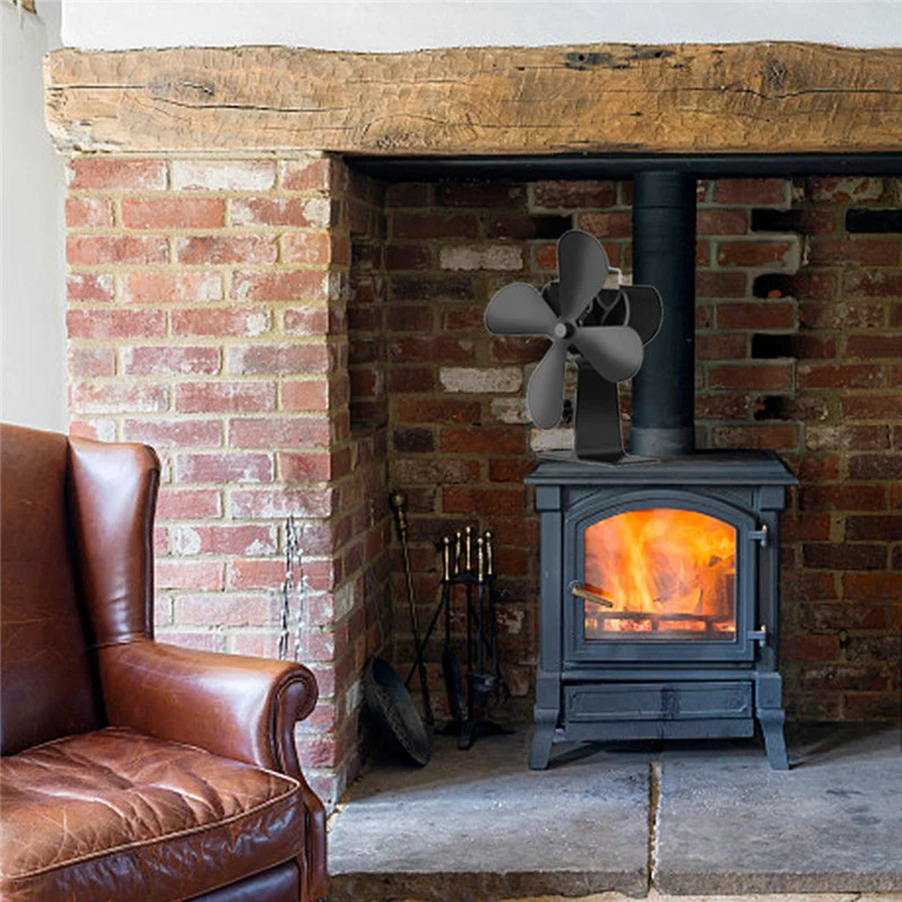 4-лезвие тепловой мощности древесноволокнистая плита вентилятор для