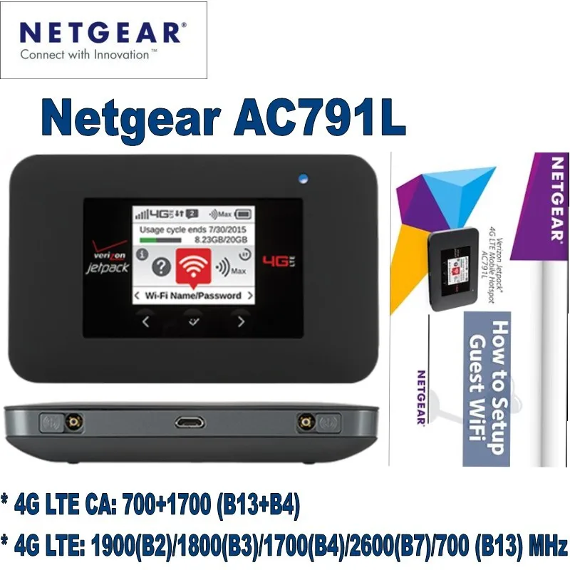 Netgear Verizon Jetpack 4G LTE Mobile Hotspot AC791L Plus antenna