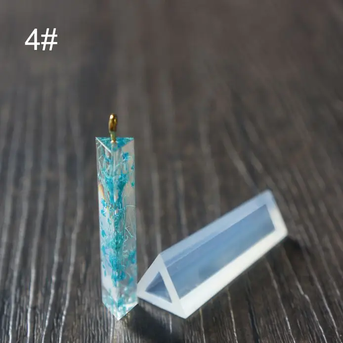 Микс Стиль Кулон Мода Скрапбукинг силиконовые формы DIY смолы декоративные ремесла ювелирных изделий Изготовление Прессформы эпоксидной смолы - Цвет: 4