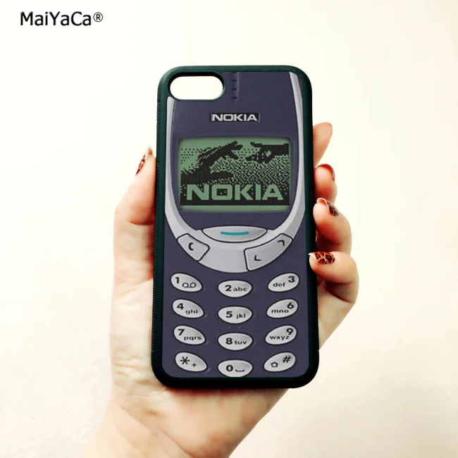 Классические ретро 3310 Мягкие силиконовые боковые чехлы для телефонов apple iPhone 11 12