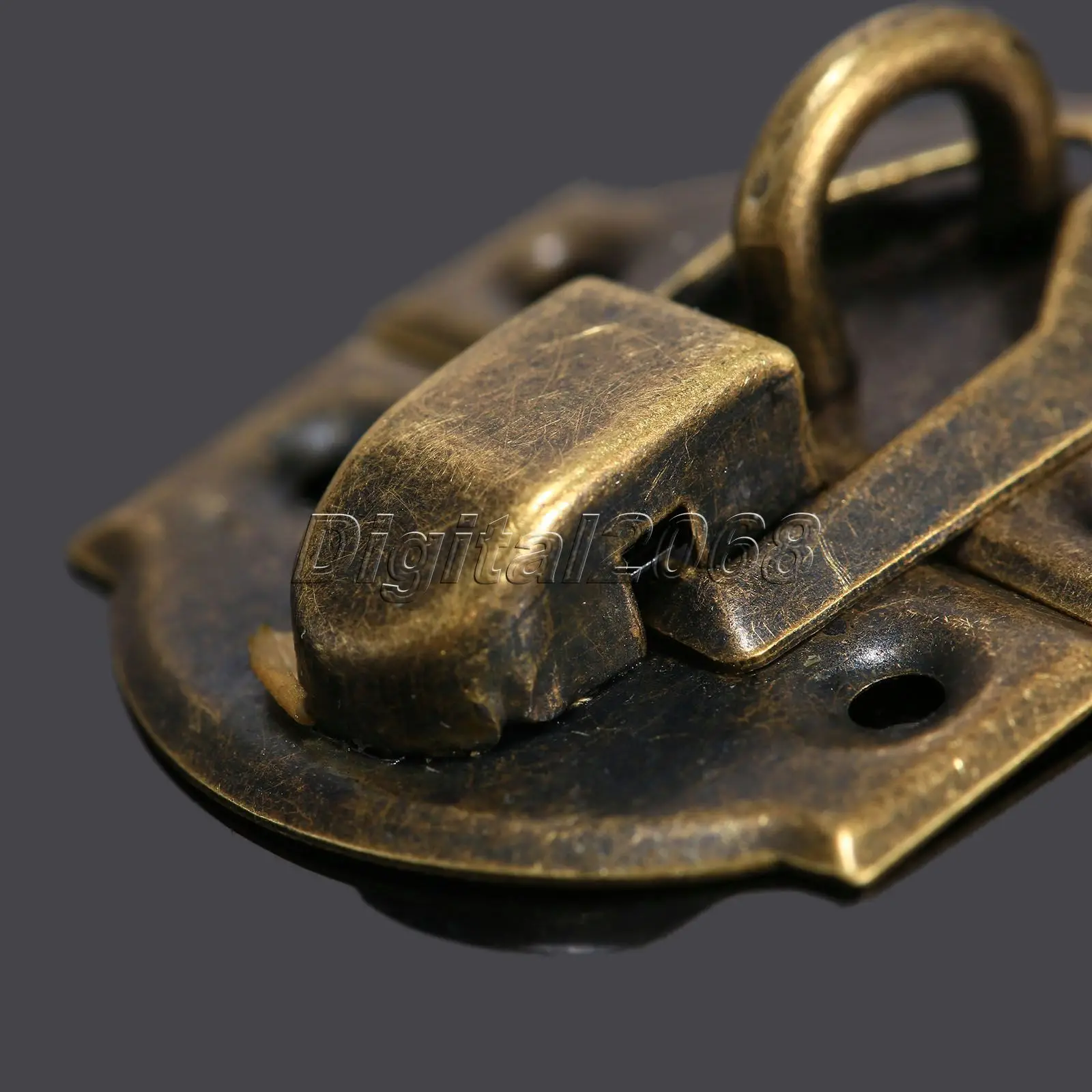 Новинка 12 шт. антикварная бронзовая железная защелка декоративная бижутерия