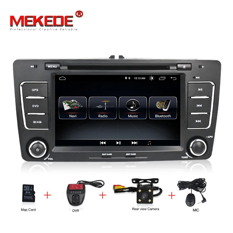 Android 8,0 автомобильный dvd-плеер радио для Skoda Octavia 2009 2010 2011 2012 2013 a5 с gps Navi RDS BT Canbus wifi