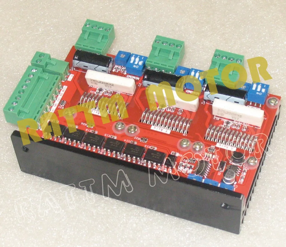 3-осевой шаговый двигатель DD8727T3V1 50 в 4A 128 Microstep для NEMA17/ nema 23 | Обустройство дома