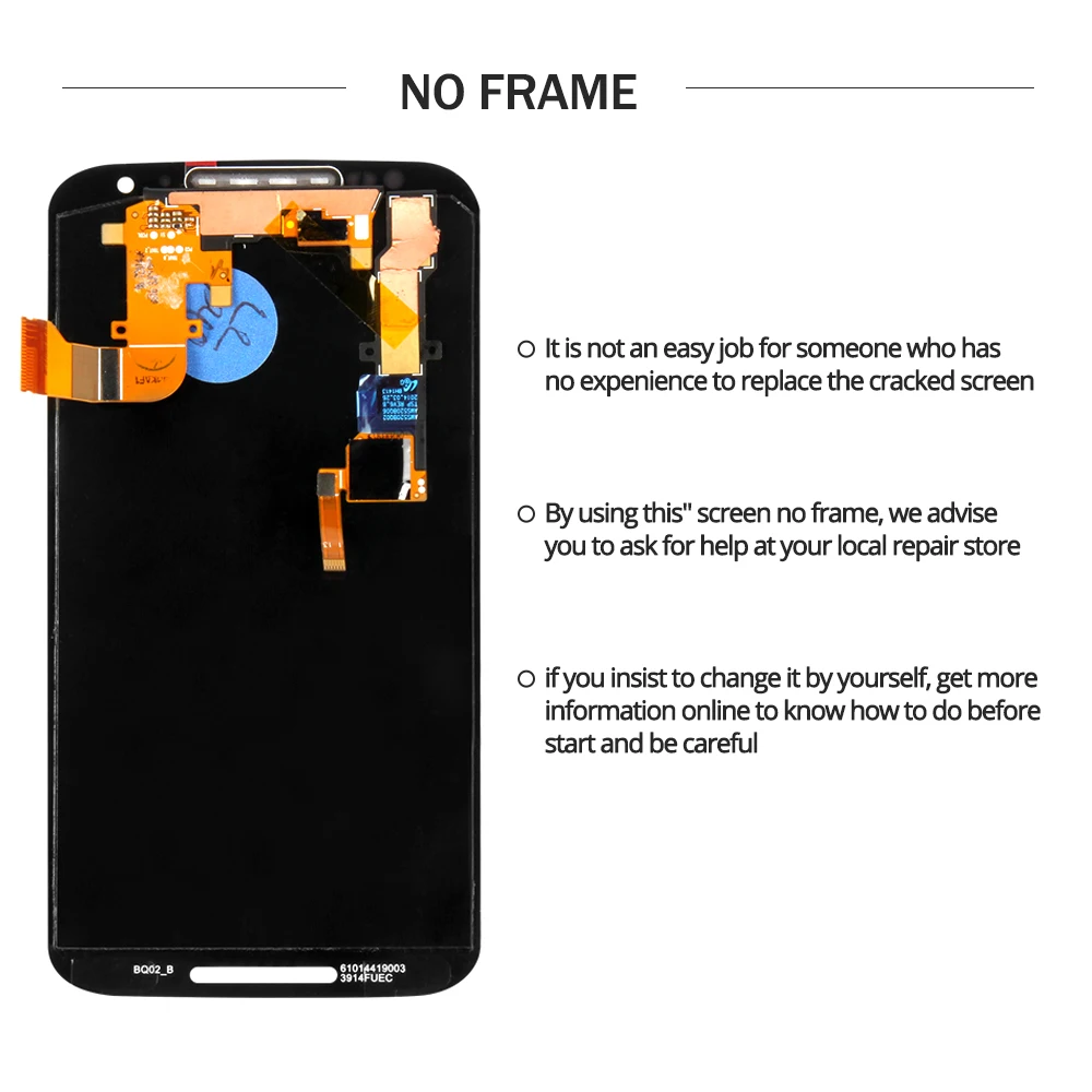 Дисплей 5 2 '&#x271920x1080 для Motorola Moto X2 ЖК-дисплей XT1092 XT1095 XT1097 сенсорный ЖК-экран