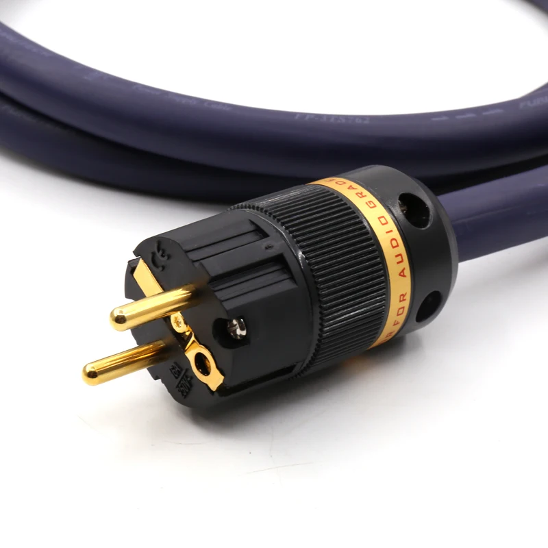 Аудио кабель питания Hi Fi Kabel с 20A чистой меди IEC Schuko Plug|audio power cord|cable hifiaudio kabel |