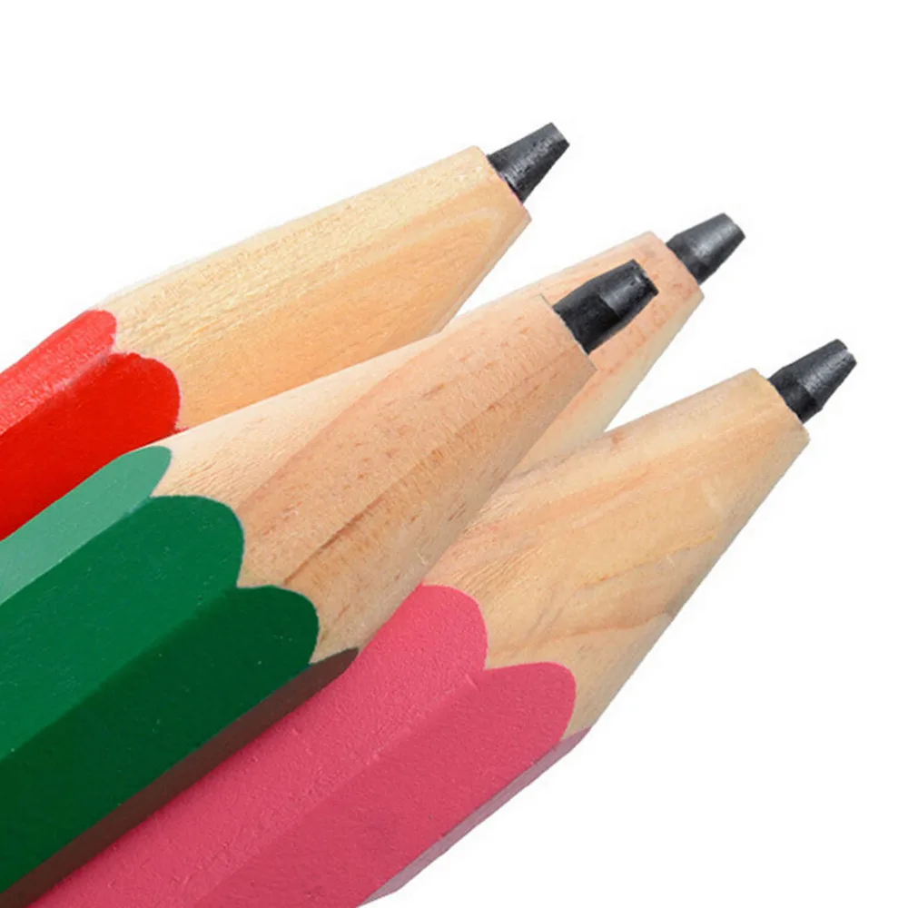 Новинка детский деревянный большой карандаш 35 см для рукоделия 1 шт. детские