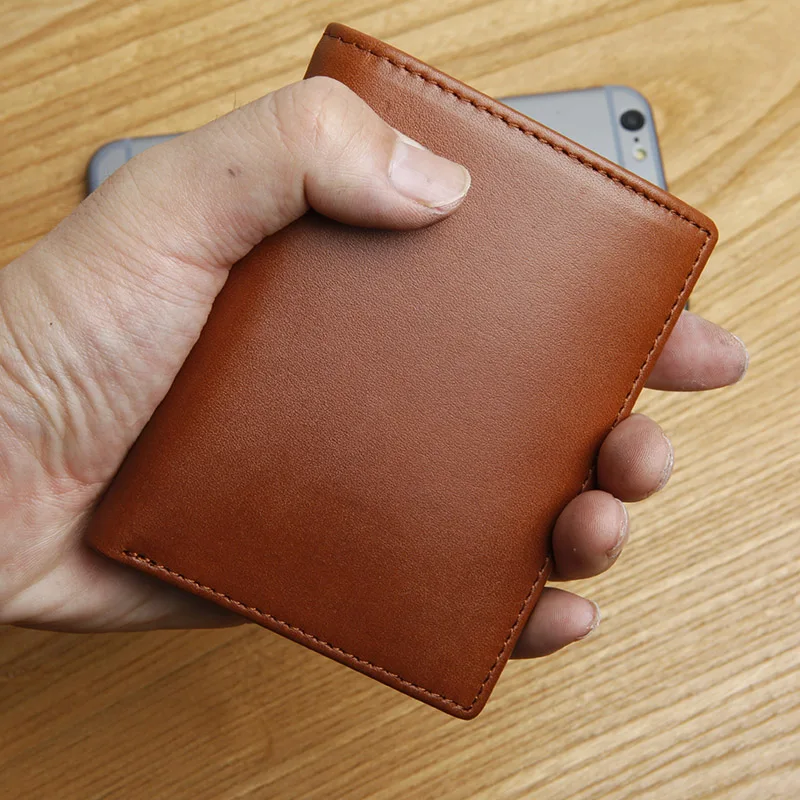 LANSPACE кожаный мужской кошелек ручной работы дизайнерские кошельки держатели|coin