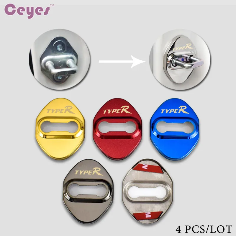 Ceyes автомобильный Стайлинг автомобильные Чехлы для Honda TYPER Logo Тип R Civic City CRV CRZ